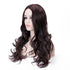High temperature silk long curly hair matte big wave wig
